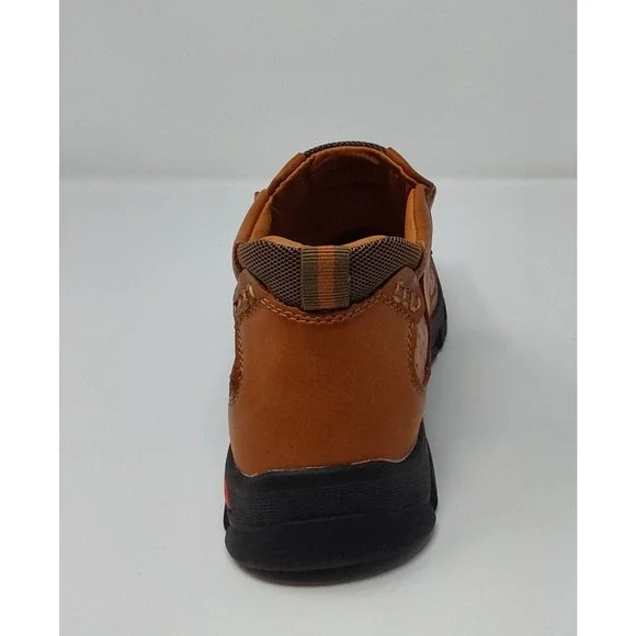 Men’s Brown Slip-On Ankle Boots Comfort Outdoor Casual Size EU 39 - Picture 7 of 13